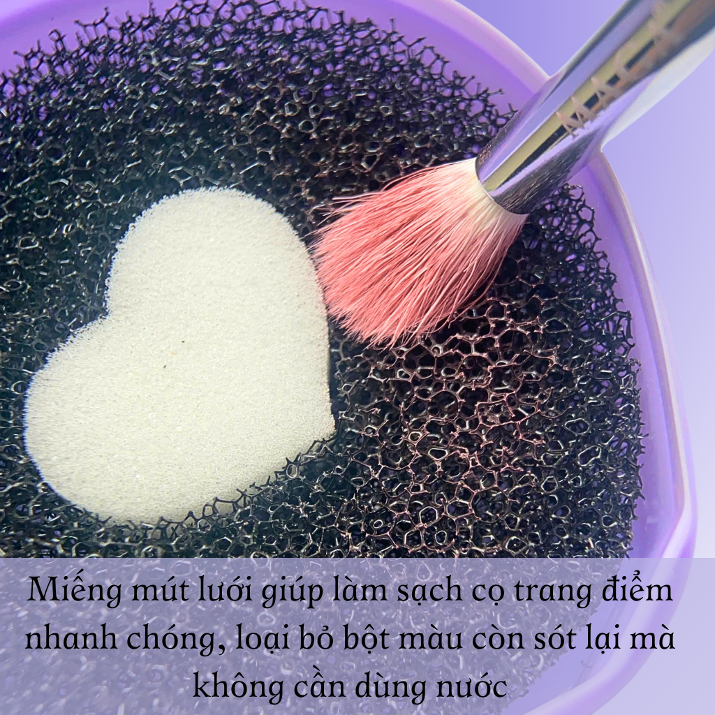 Mút Vệ Sinh Cọ Khô MAGA Dry Brush Cleaner Sponge MA05